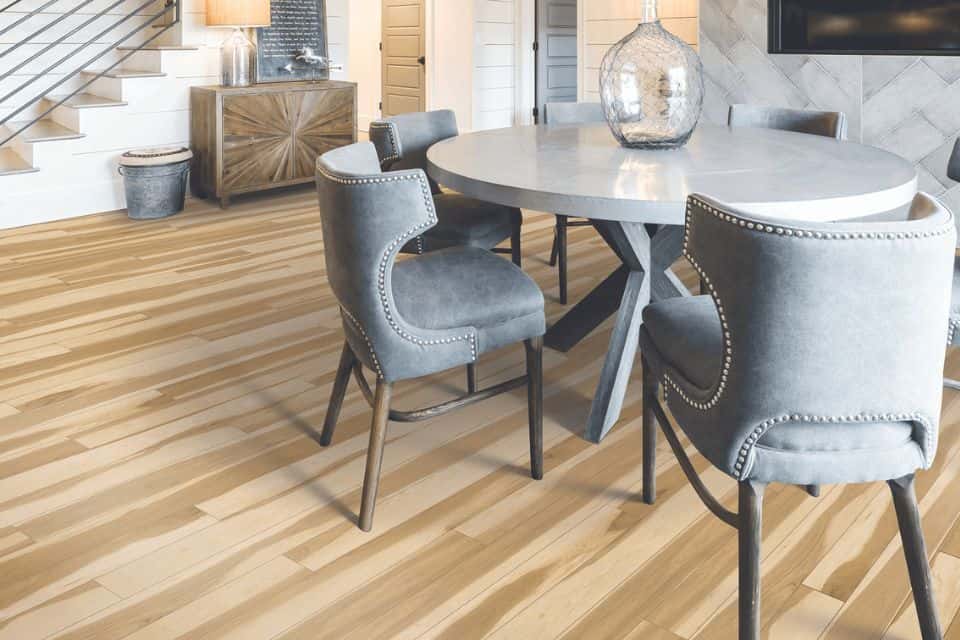 luxury vinyl plank in dining room, luxury vinyl by karastan